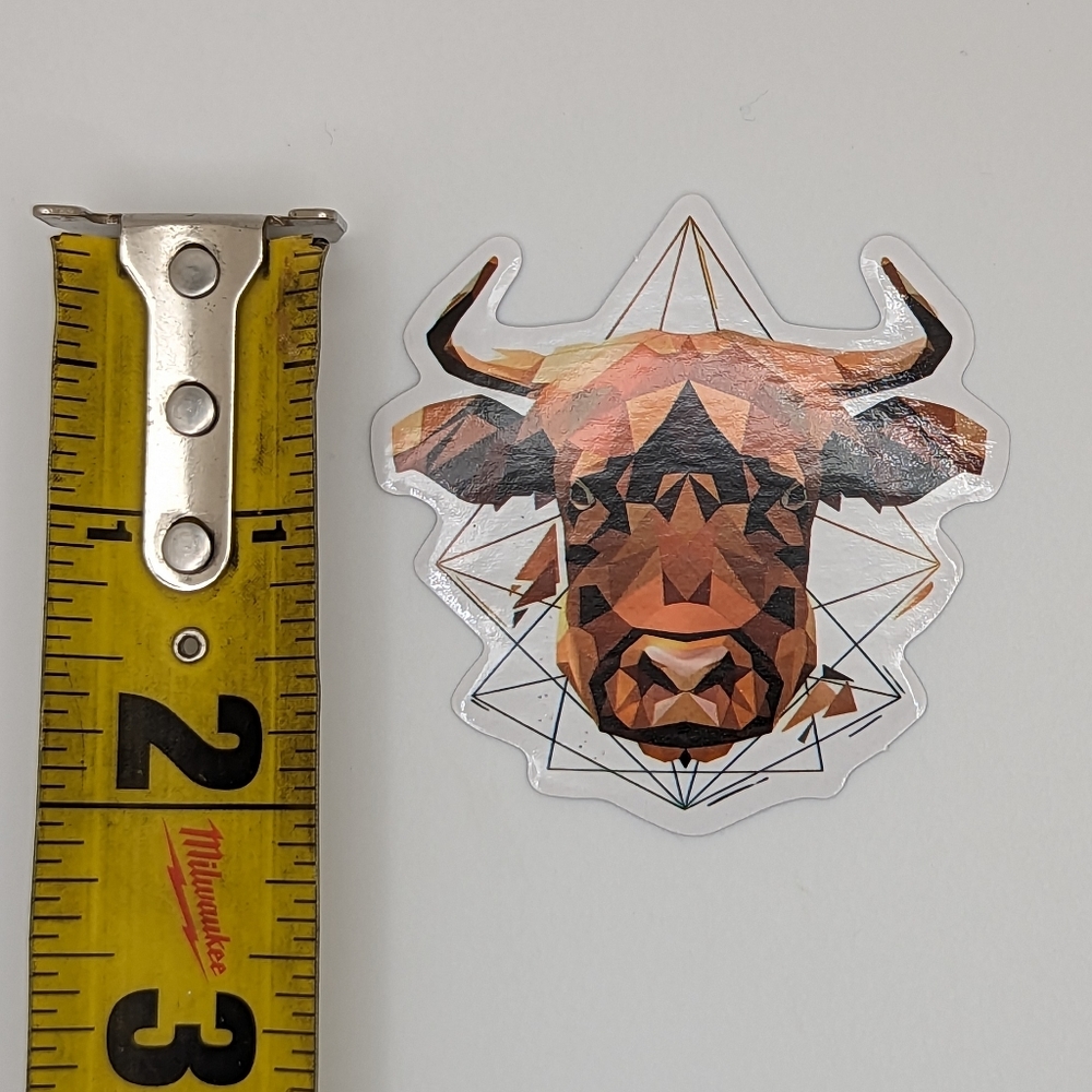 Highland Cow Sticker - Picture 2 of 2